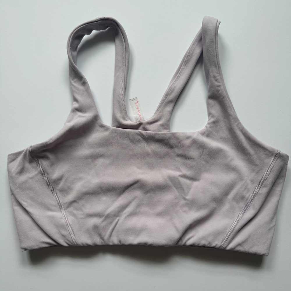 Free People Movement Never Better Square Neck Bra in Liliac Size Medium